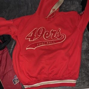 Men’s 49ers vintage starter hoodie